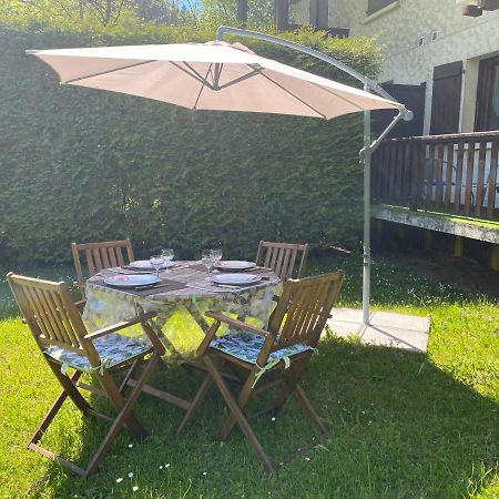 Appartement Lumineux Et Cosy En Rez De Jardin Saint-Gervais-les-Bains Luaran gambar